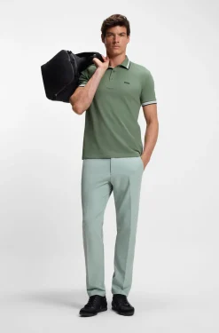 Poloshirt aus Baumwoll-Piqué mit Logo-Details