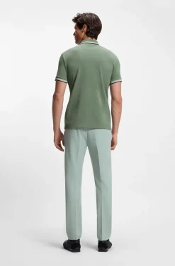Poloshirt aus Baumwoll-Piqué mit Logo-Details