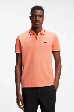 Poloshirt aus Baumwoll-Piqué mit Logo-Details