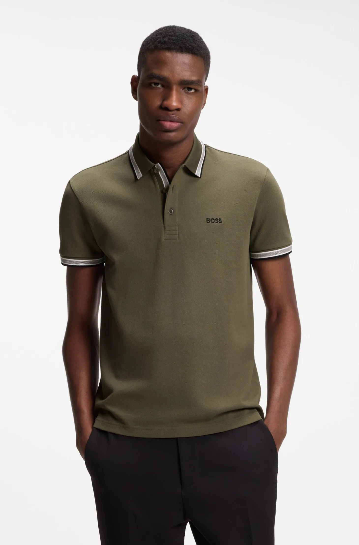 Poloshirt aus Baumwoll-Piqué mit Logo-Details