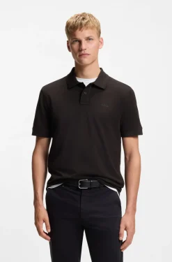 Poloshirt aus Baumwoll-Piqué mit Logo-Detail