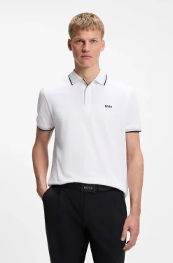 Poloshirt aus Baumwoll-Piqué mit Logo-Details