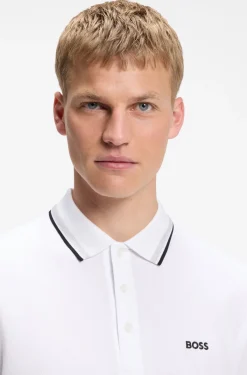 Poloshirt aus Baumwoll-Piqué mit Logo-Details