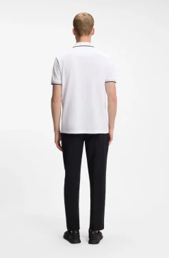 Poloshirt aus Baumwoll-Piqué mit Logo-Details