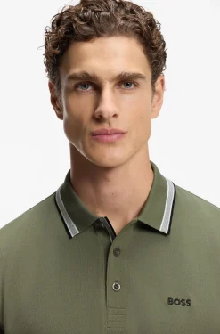 Poloshirt aus Baumwoll-Piqué mit Logo-Details