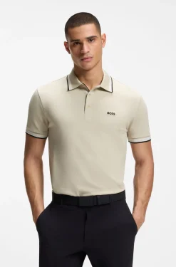 Poloshirt aus Baumwoll-Piqué mit Logo-Details