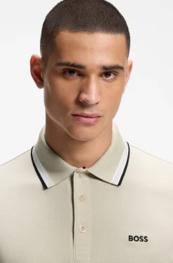 Poloshirt aus Baumwoll-Piqué mit Logo-Details