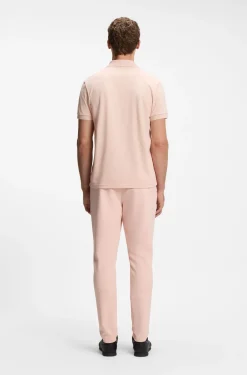 Poloshirt aus Baumwoll-Piqué mit Allover-Print