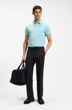 Poloshirt aus Baumwoll-Piqué mit Logo-Details