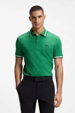 Poloshirt aus Baumwoll-Piqué mit Logo-Details