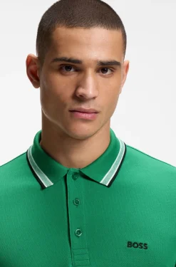 Poloshirt aus Baumwoll-Piqué mit Logo-Details