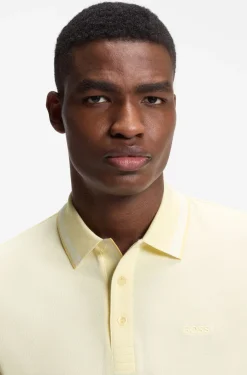 Poloshirt aus Baumwoll-Piqué mit Logo-Details