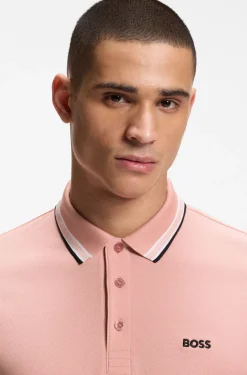 Poloshirt aus Baumwoll-Piqué mit Logo-Details