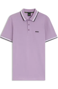 Poloshirt aus Baumwoll-Piqué mit Logo-Details