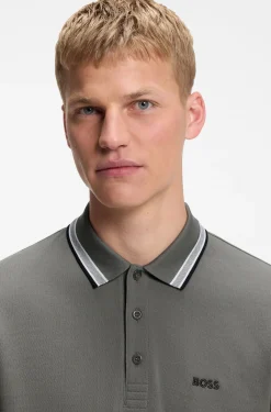 Poloshirt aus Baumwoll-Piqué mit Logo-Details