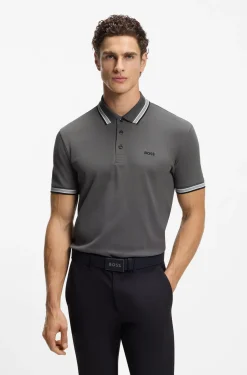 Poloshirt aus Baumwoll-Piqué mit Logo-Details