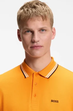 Poloshirt aus Baumwoll-Piqué mit Logo-Details