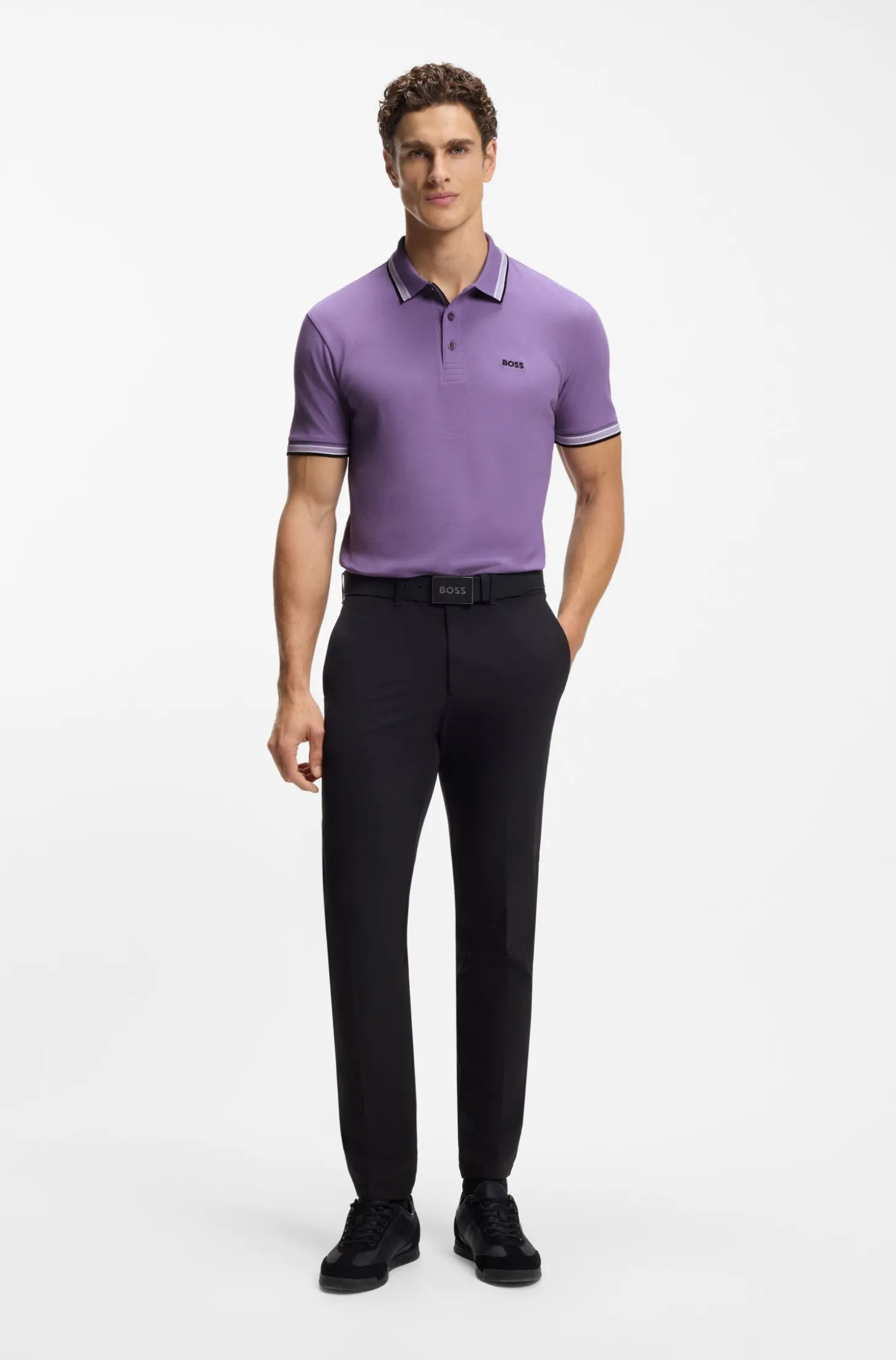 Poloshirt aus Baumwoll-Piqué mit Logo-Details