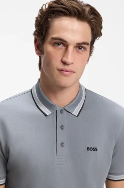 Poloshirt aus Baumwoll-Piqué mit Logo-Details