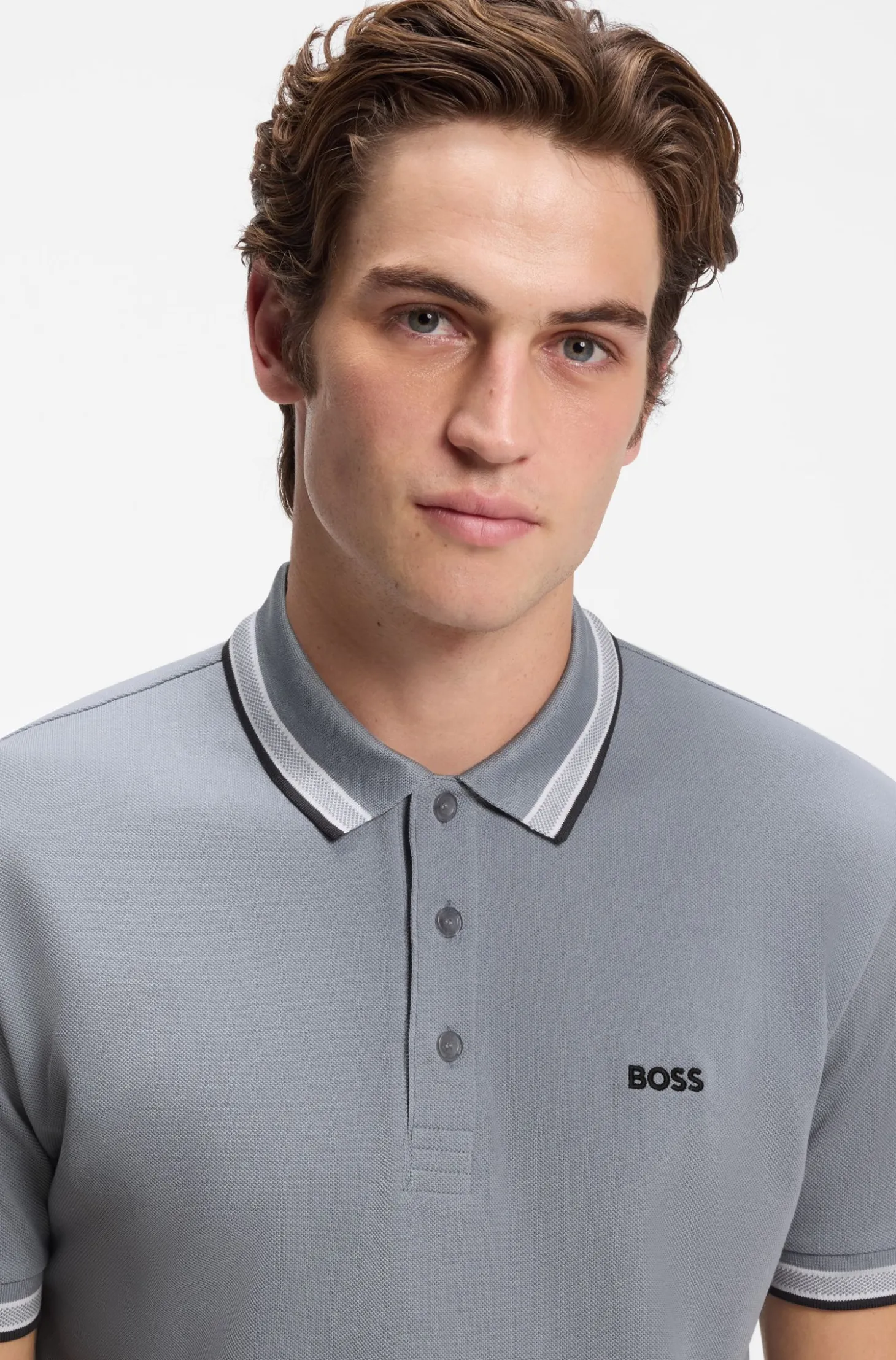 Poloshirt aus Baumwoll-Piqué mit Logo-Details
