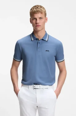 Poloshirt aus Baumwoll-Piqué mit Logo-Details