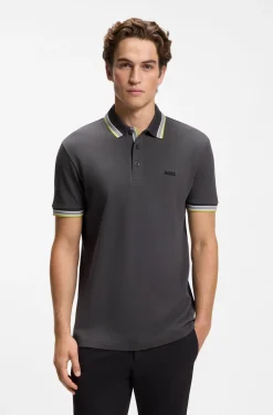 Poloshirt aus Baumwoll-Piqué mit Logo-Details