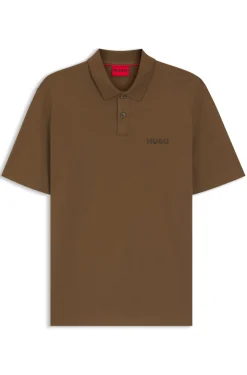 Poloshirt aus Baumwoll-Piqué mit Logo-Applikation