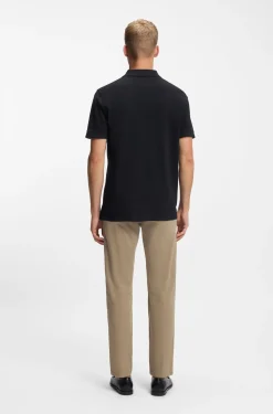 Poloshirt aus Baumwoll-Piqué mit Logo-Detail
