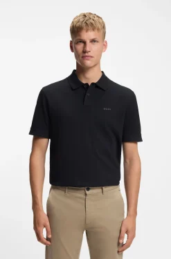 Poloshirt aus Baumwoll-Piqué mit Logo-Detail