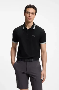 Poloshirt aus Baumwoll-Piqué mit Logo-Details