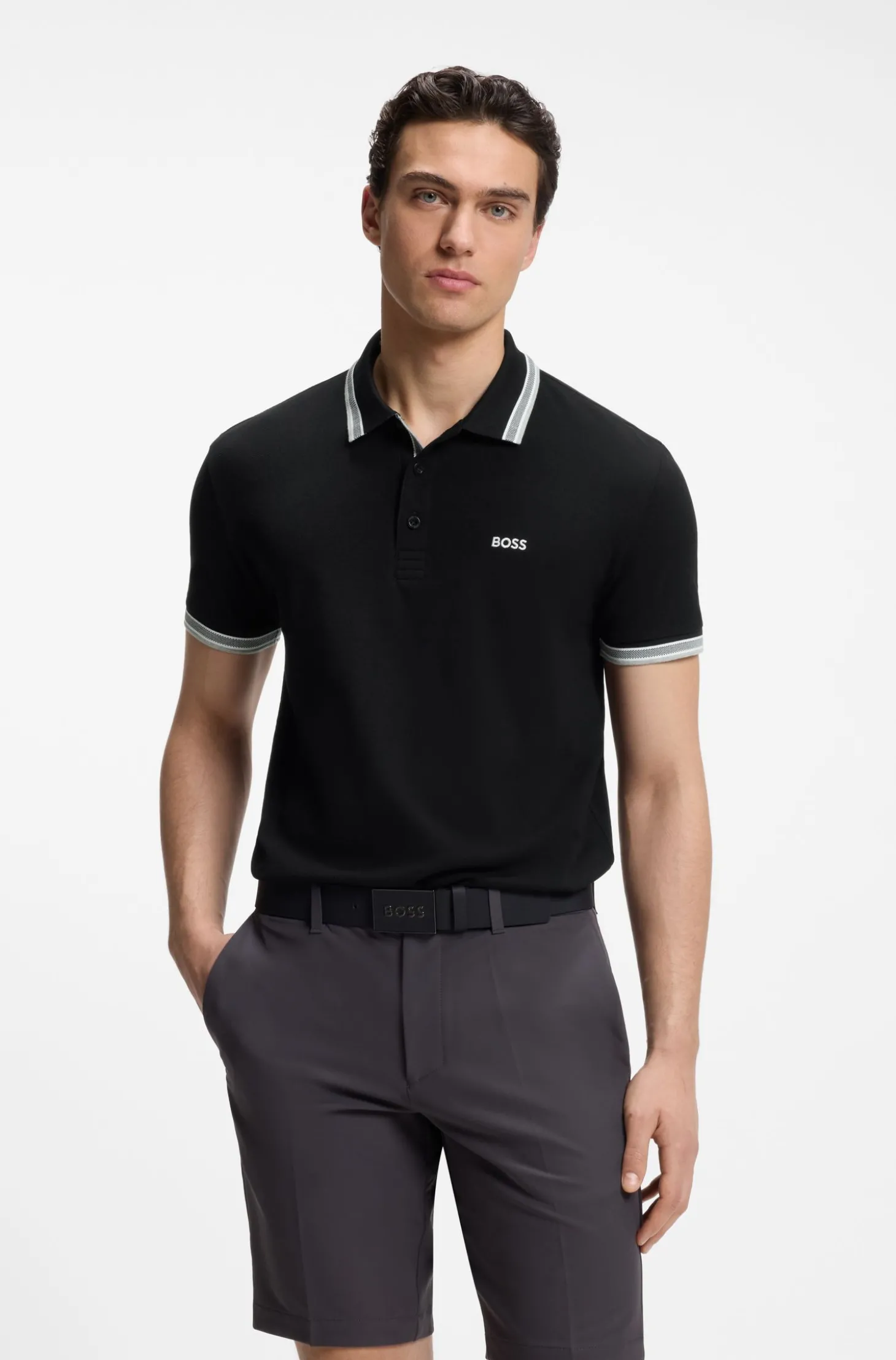 Poloshirt aus Baumwoll-Piqué mit Logo-Details