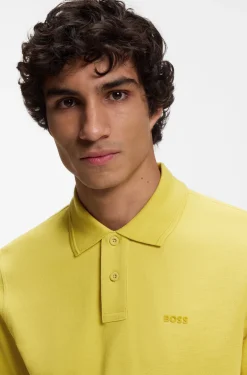 Poloshirt aus Baumwoll-Piqué mit Logo-Detail