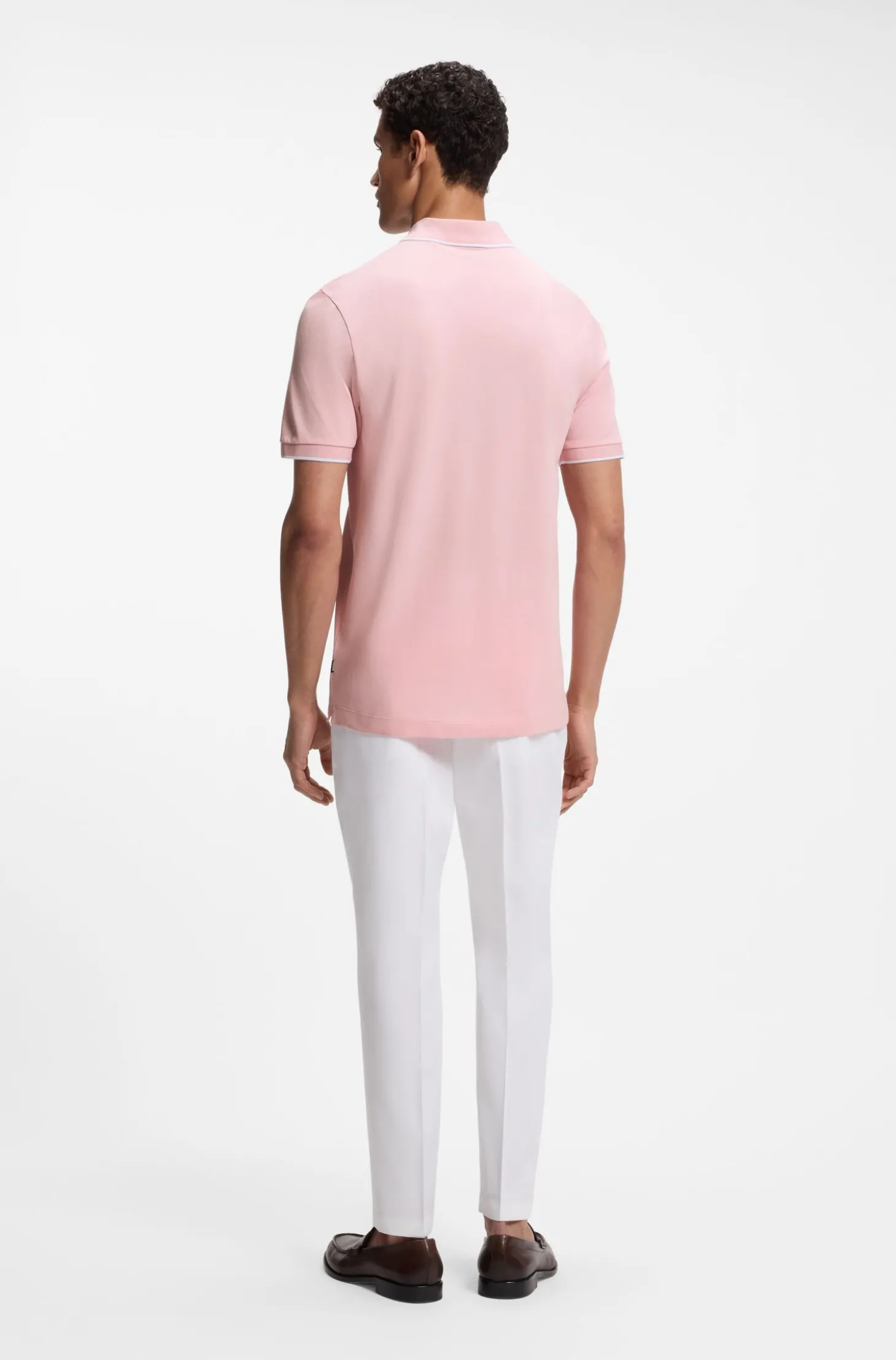 Poloshirt aus Baumwoll-Piqué mit Logo-Stickerei