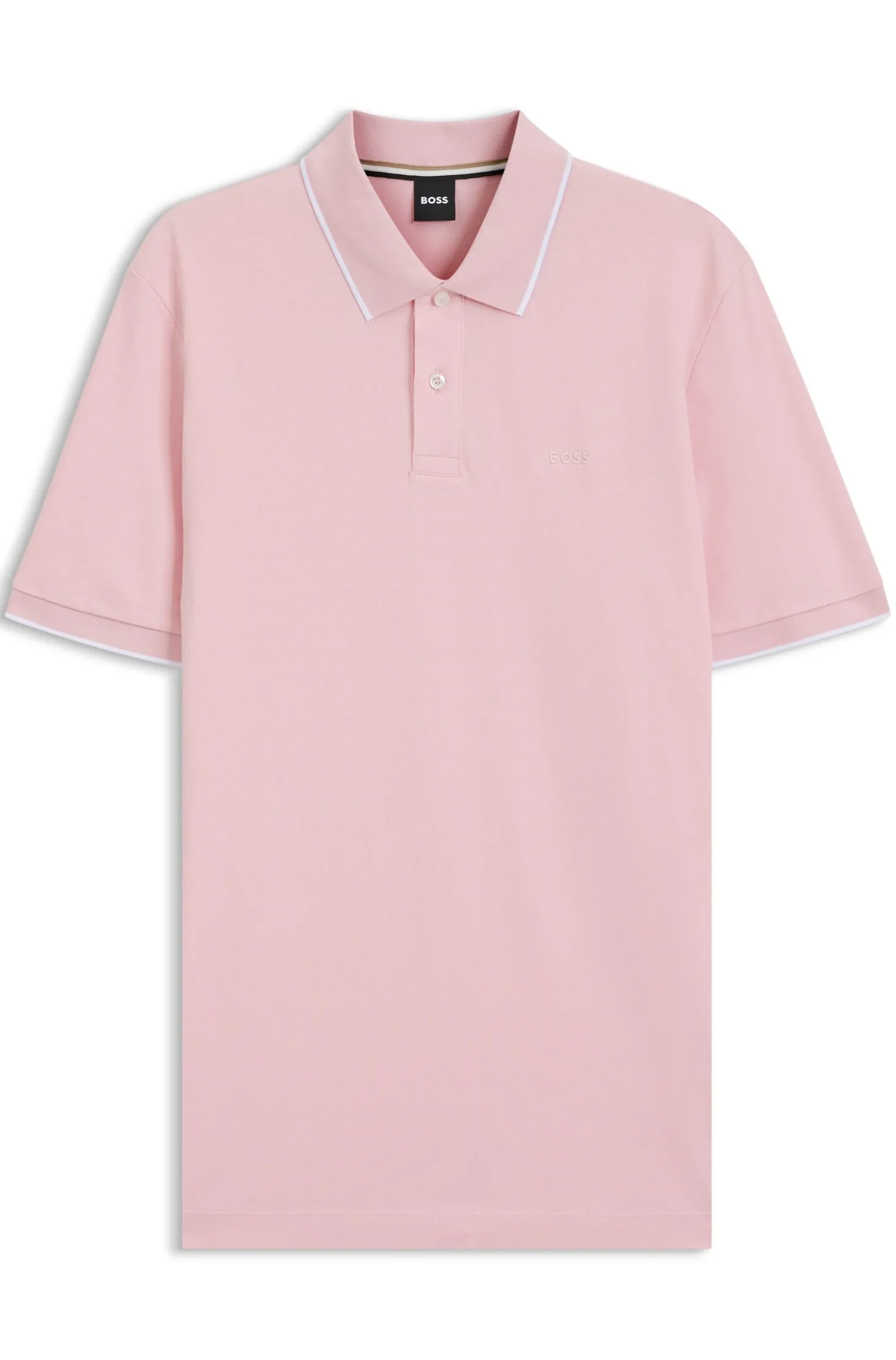 Poloshirt aus Baumwoll-Piqué mit Logo-Stickerei