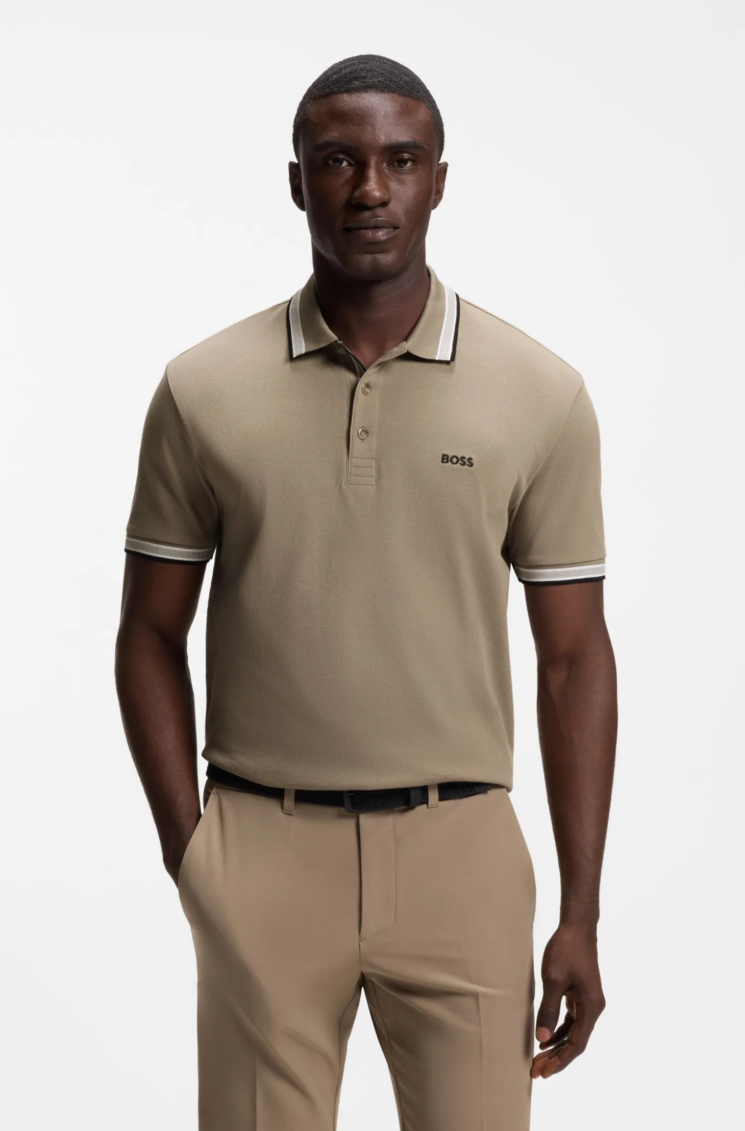 Poloshirt aus Baumwoll-Piqué mit Logo-Details