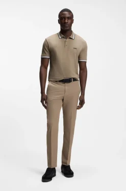 Poloshirt aus Baumwoll-Piqué mit Logo-Details