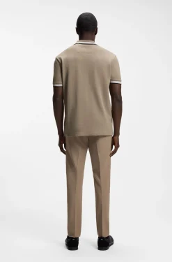 Poloshirt aus Baumwoll-Piqué mit Logo-Details