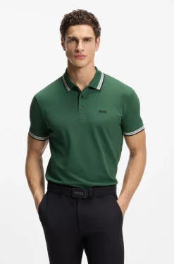 Poloshirt aus Baumwoll-Piqué mit Logo-Details