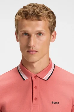 Poloshirt aus Baumwoll-Piqué mit Logo-Details