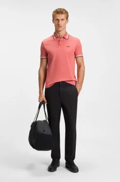 Poloshirt aus Baumwoll-Piqué mit Logo-Details