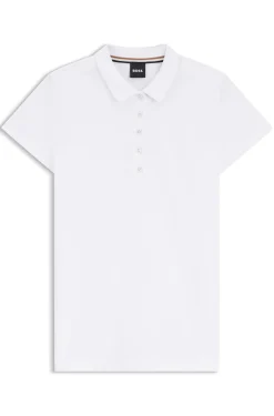 Poloshirt aus Baumwoll-Piqué mit Logo-Detail