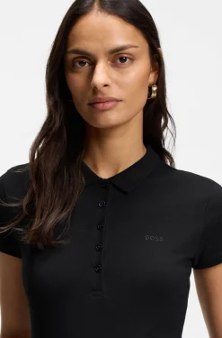 Poloshirt aus Baumwoll-Piqué mit Logo-Detail