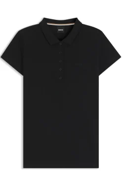 Poloshirt aus Baumwoll-Piqué mit Logo-Detail