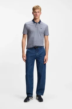 Poloshirt aus Baumwoll-Piqué mit Logo-Print