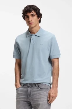 Poloshirt aus Baumwoll-Piqué mit Logo-Detail