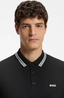 Poloshirt aus Baumwoll-Piqué mit Logo-Details