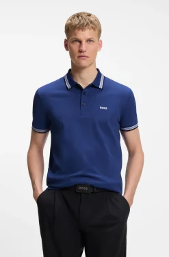 Poloshirt aus Baumwoll-Piqué mit Logo-Details
