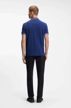 Poloshirt aus Baumwoll-Piqué mit Logo-Details