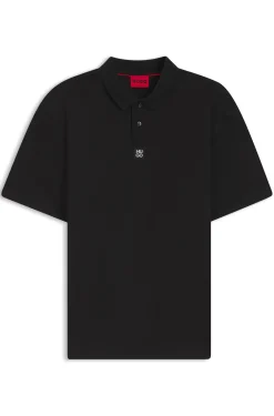 Poloshirt aus Interlock-Baumwolle mit Stack-Logo
