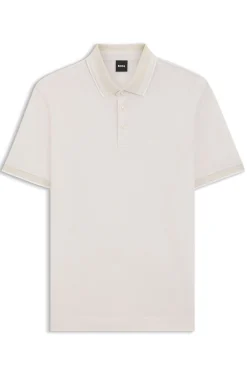 Poloshirt aus Oxford-Baumwoll-Piqué mit Logo-Detail